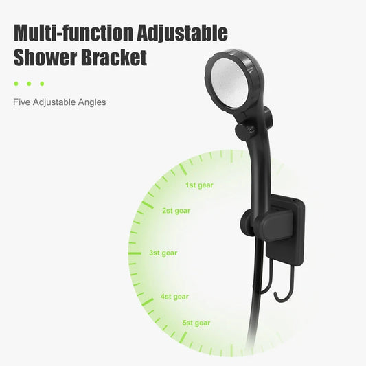 Beach Camp Portable Camping Shower Pump 6000mAh Rechargeable Camping Shower with Intelligent LED Display Waterproof Shower Kit