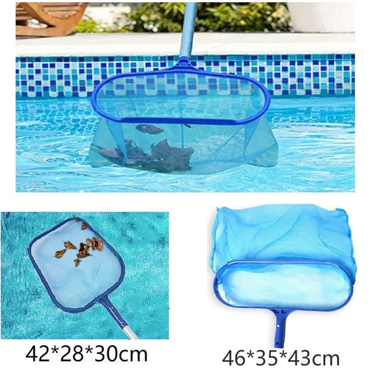 Beach Camp Swimming Pool Net Tool Shallow/Deep Water Fishing Net Pool Cleaning Net Tools Home Outdoor Fishing Swimming Pool Accessories