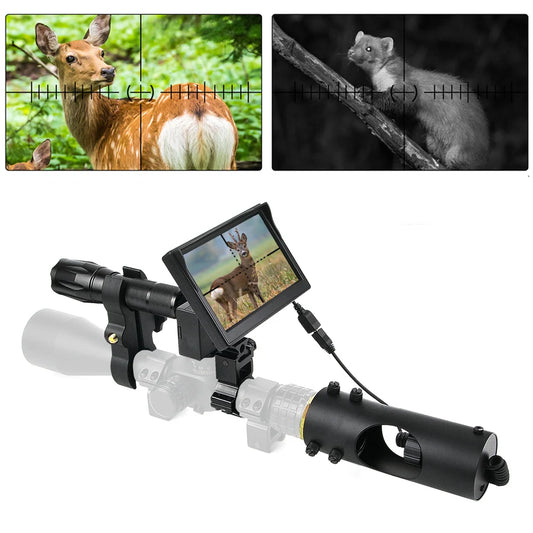 Beach Camp Night Vision Riflescope Hunting Scopes Optical Sight 850nm Infrared LED IR Waterproof Night Vision Hunting Camera