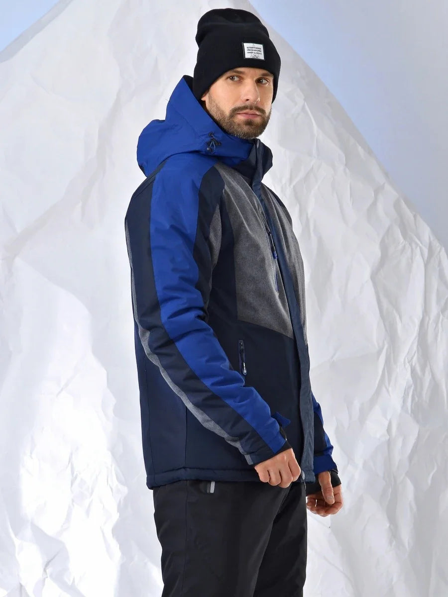 Beach Camp -22F Men 2025 Winter New Outdoor Snow Warm Parkas Jacket Coat Men's Outwear Premium Casual Hat Waterproof Thick Fleece Parkas