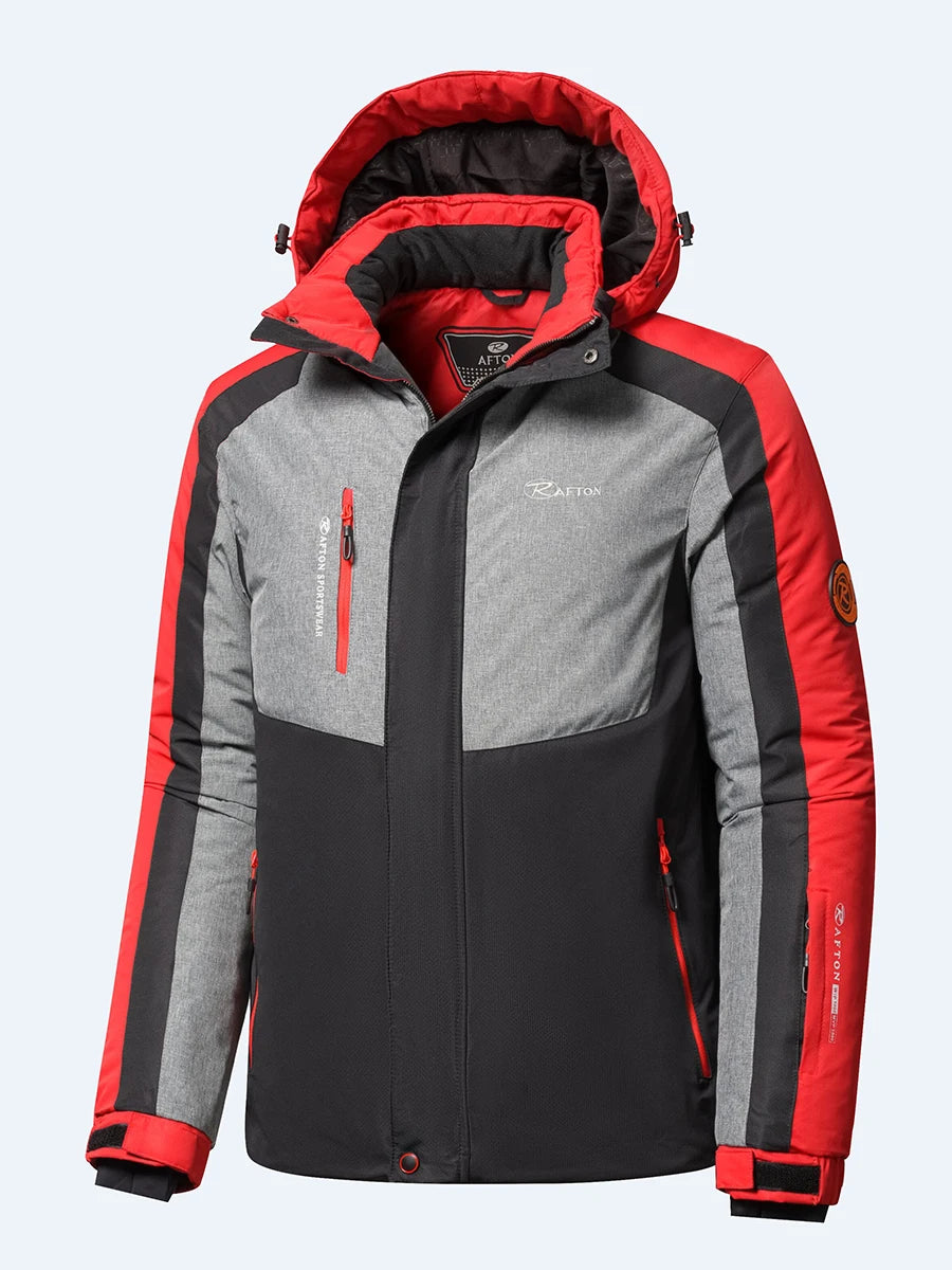 Beach Camp -22F Men 2025 Winter New Outdoor Snow Warm Parkas Jacket Coat Men's Outwear Premium Casual Hat Waterproof Thick Fleece Parkas