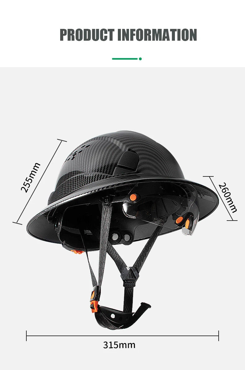 Beach Camp Cycling Helmet Construction Safety Helmet Breathable Worker Engineer Hard Hat High-altitude Operation Security Head Protection