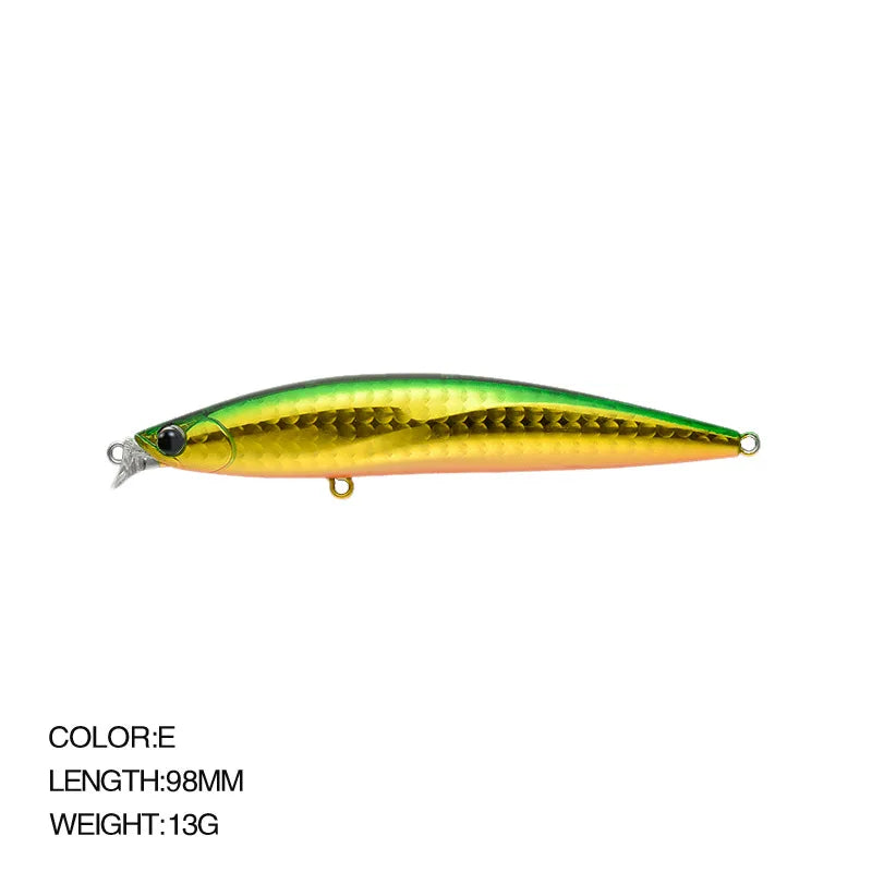 Minnow Fishing Lure Floating Artificial Lures Minnow Profession Hard Bait Saltwater Pesca Fishing Tackle
