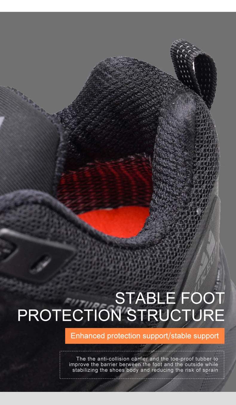 Men's Hiking Shoes Wear-resistant Non-slip Outdoor Sneaker Rock Climbing Trekking Hunting Men Sports Suede Leather
