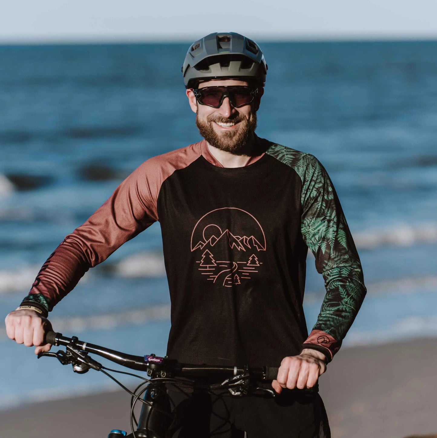 Beach Camp Cycling jerseys 2023  motocross Jersey downhill jersey MX cycling mtb enduro quick drying Sportswear bike shirt