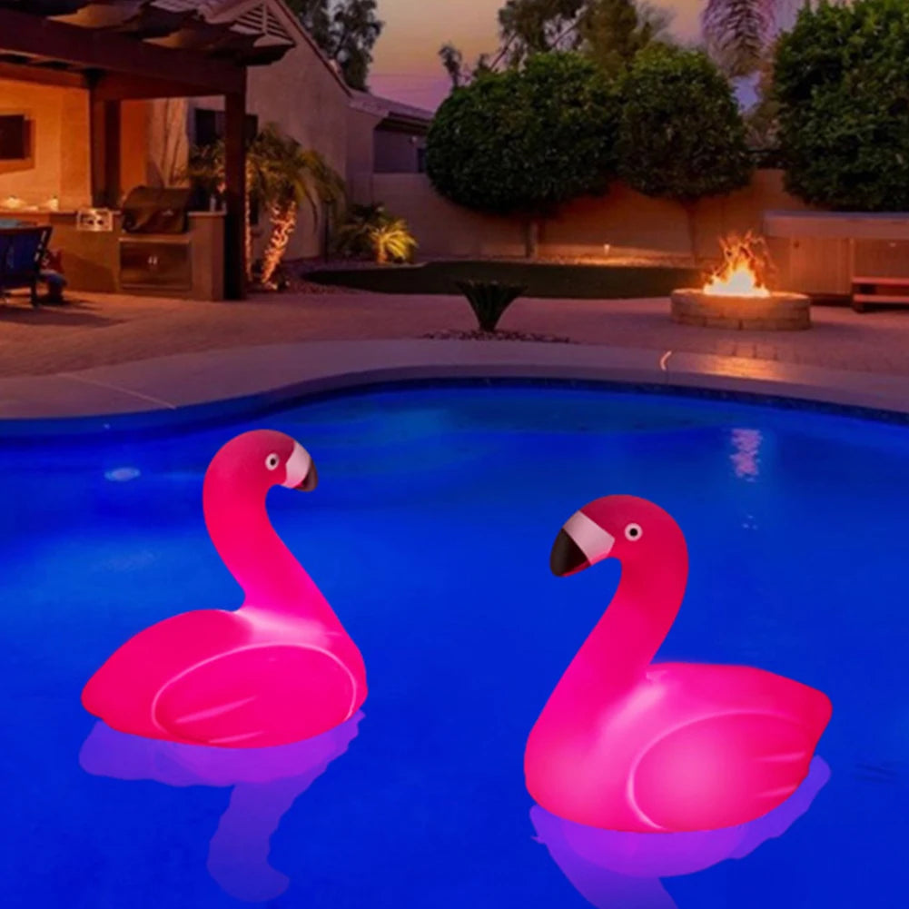 Solar Pool Chlorine Floater with Light Chlorine Tablet Floater Glow In The Dark Chlorine Floating Water Cleaner for Pool Hot Tub