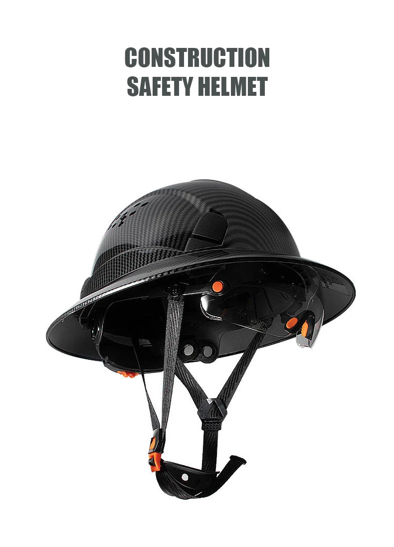 Beach Camp Cycling Helmet Construction Safety Helmet Breathable Worker Engineer Hard Hat High-altitude Operation Security Head Protection