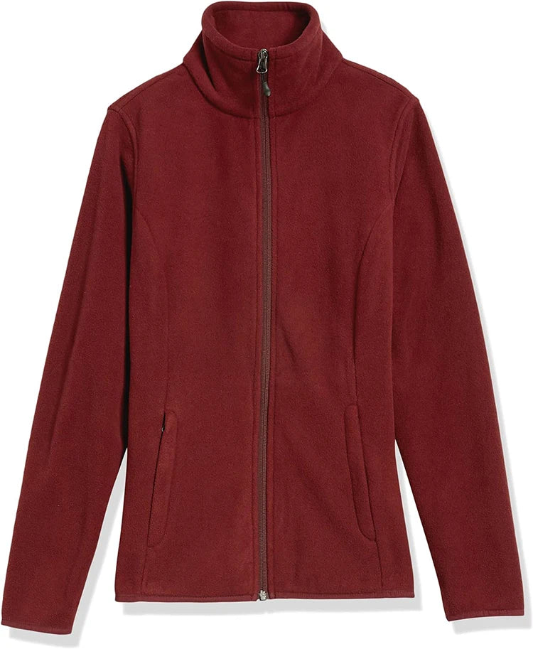 Beach Camp Women's Winter Coat with Full Zipper, Warm, Soft, Lightweight, Suitable for Camping, Running, Cycling, Outdoor Travel,