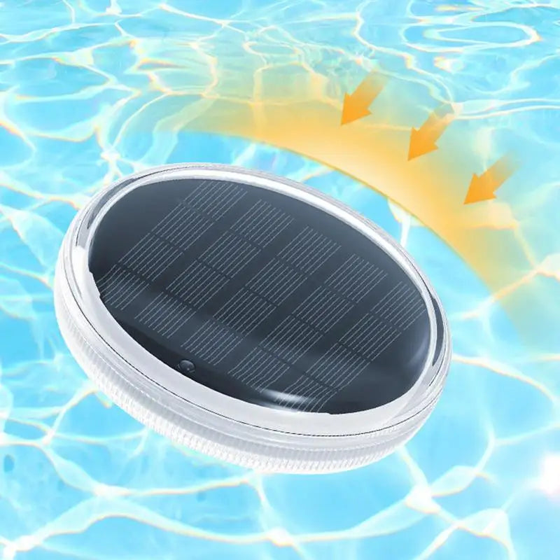 Beach Camp Solar Floating Pool Lights Floating Light IP68 Waterproof Colorful 9 Lighting Changing Lamp With 3 Timing Mode Pool Decoration