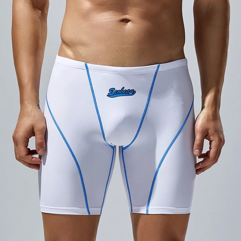 Beach Camp Men Swimsuits Swimwear Bathing Suit Man Fashion Rash Guard Big Size Swimming Trunks New Beachwear