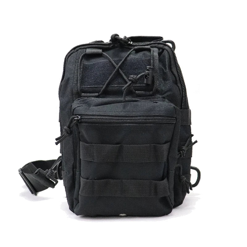 Men's outdoor crossbody bag, hiking camping equipment, hiking sports travel backpack, shoulder bag