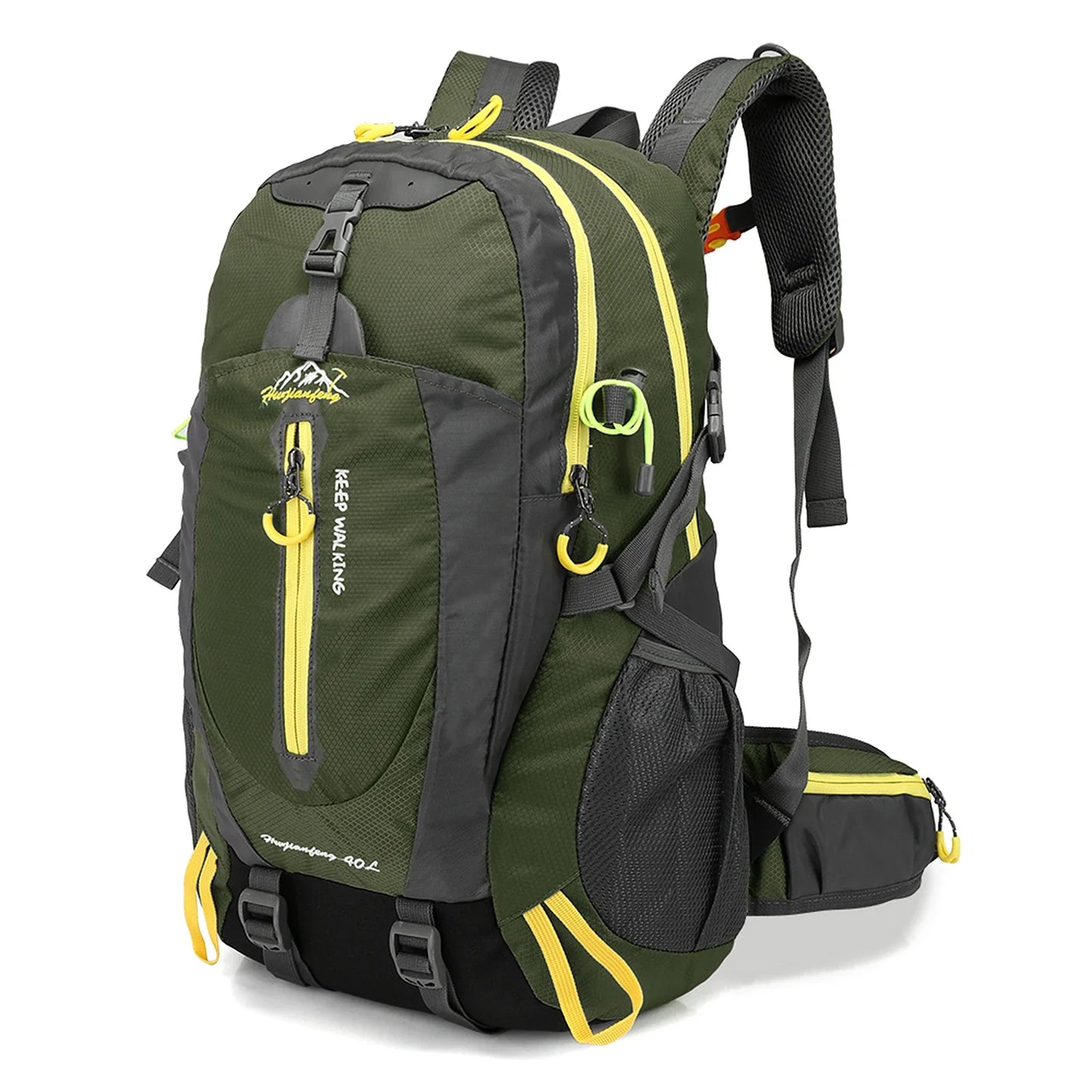 40L Hiking hiking backpack Waterproof traveling backpack Camping Hiking Laptop backpack Hiking supplies for men and women