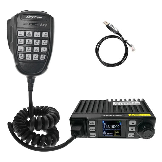 Beach Camp AT-779UV Mini Size Dual Band Transceiver Mobile Radio VHF/UHF 2 Way Radio Car Tranceiver