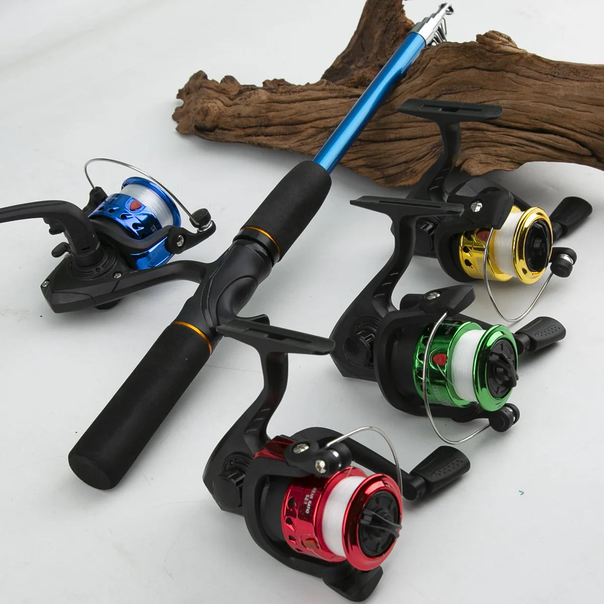 Fishing rod full routine, sub rod set, long-range sea fishing, gun handle, rod wheel, soft bait, fishing hook, line fishing gear