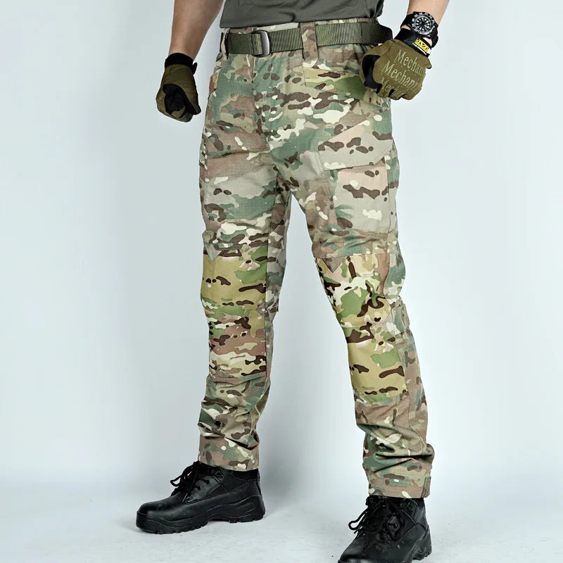 Outdoor Tactical Camping Hiking Trekking Wear Resistant Pants Men Clothes Airsoft Paintball Hunting Clothing Quick Dry Pants