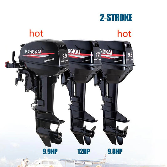 Beach Camp Hangkai Boat Engine 2 Stroke 9.8HP Outboard Motors