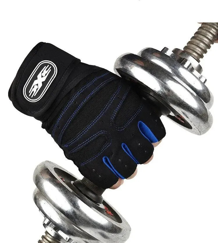 Beach Camp Cycling Gloves Gloves Half Finger Gloves Anti-Slip Shock-Absorbing Breathable Glove for Fitness Cycling Outdoor Sports Unisex