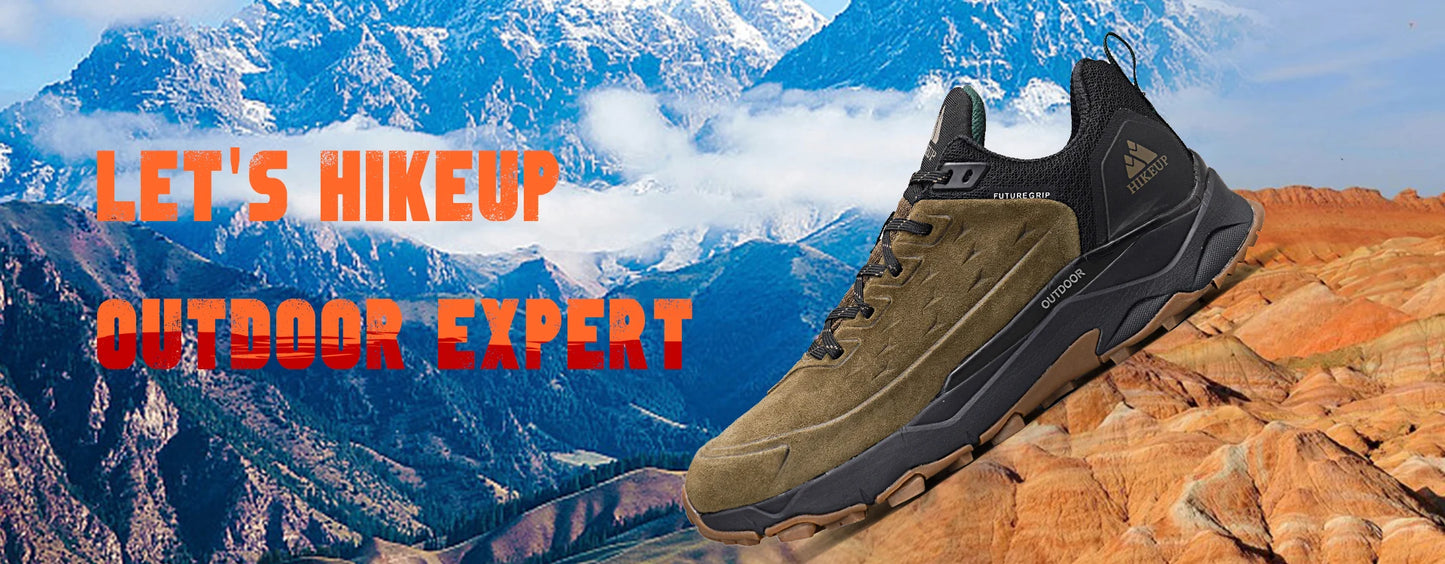 Men's Hiking Shoes Wear-resistant Non-slip Outdoor Sneaker Rock Climbing Trekking Hunting Men Sports Suede Leather