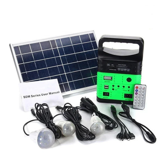 Beach Camp Portable Power Station  7500mAh Solar Mini Generator for Outdoor Camping Emergency Fishing Travel Party Trip with USB DC Outlet