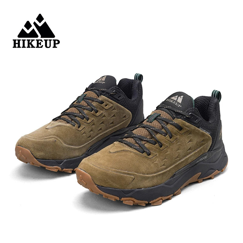 Men's Hiking Shoes Wear-resistant Non-slip Outdoor Sneaker Rock Climbing Trekking Hunting Men Sports Suede Leather