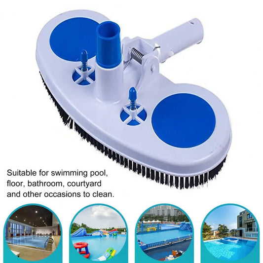 Beach Camp Swimming Pool Accessories Vacuum Cleaner Cleaning Tool Suction Head Fountain Vacuum Cleaner Brush Vacuum Brush Pool