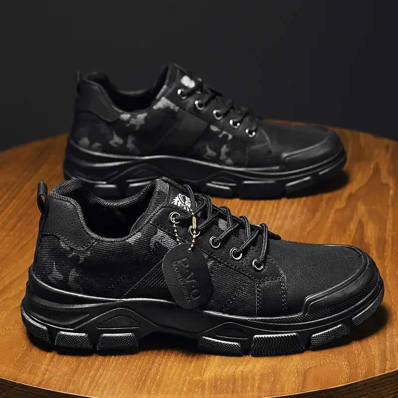 Beach Camp Camouflage Boots for Men Autumn Winter Platform Desert Boots Outdoor High-top Shoes Men Ankle Boots Buty Robocze Meskie