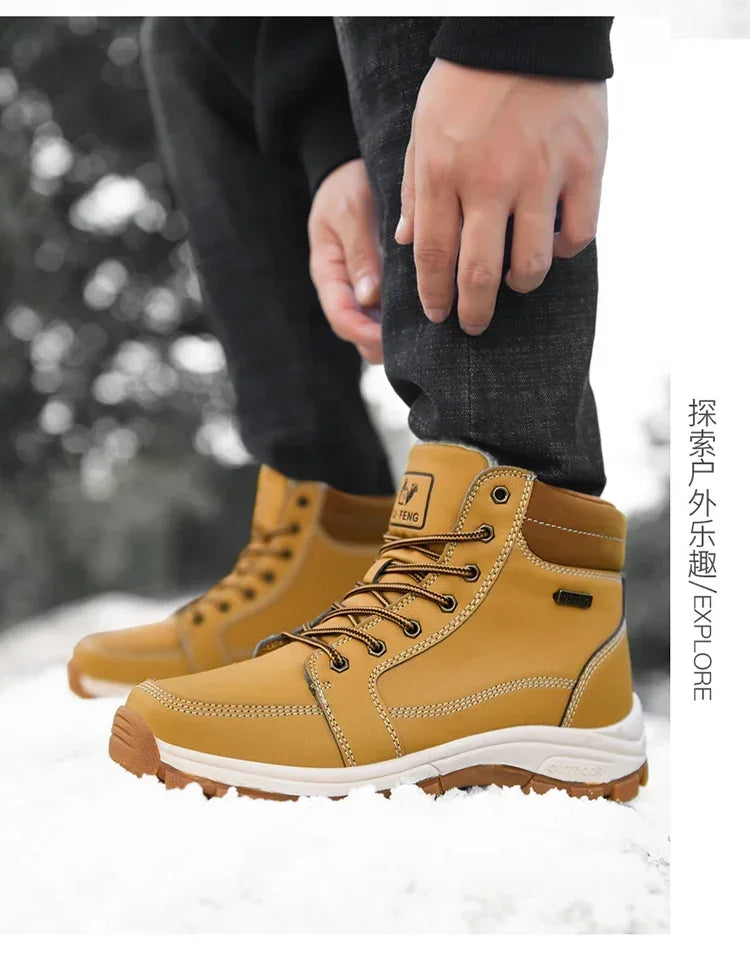 Men Hiking Boots Trekking Shoes Sneakers Outdoor Nonslip Mountain Climbing Hunting Boots Women Waterproof Wearable Tactical Boot