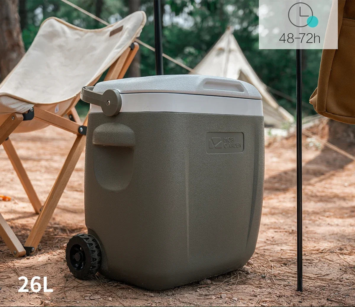 Beach Camp Camping Refrigerator Ice Box Food and Beverage Portable Outdoor Picnic Fresh Refrigerator Picnic Portable Family
