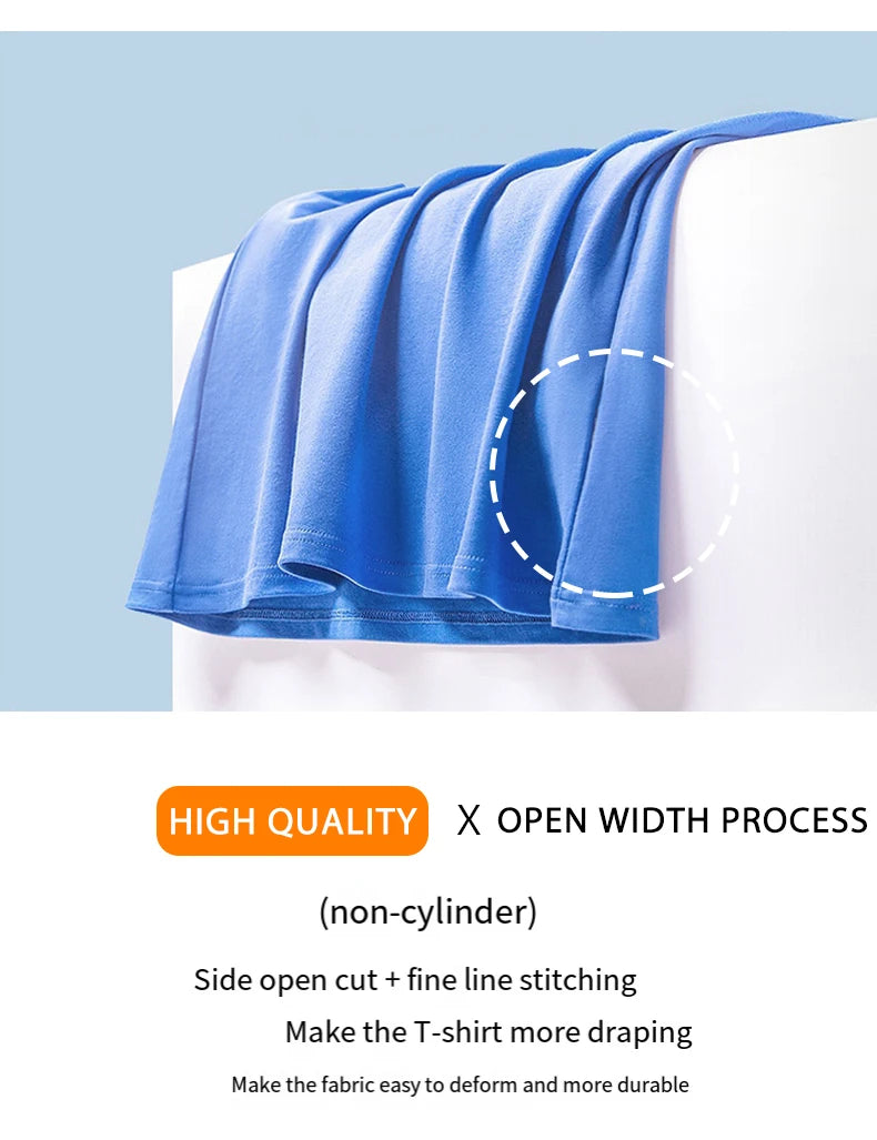 Mountains Go Camping Emotion Design T Shirt Man All-Natch Hip Hop T-Shirts Trendy Cotton Sportswear Summer Loose Clothes