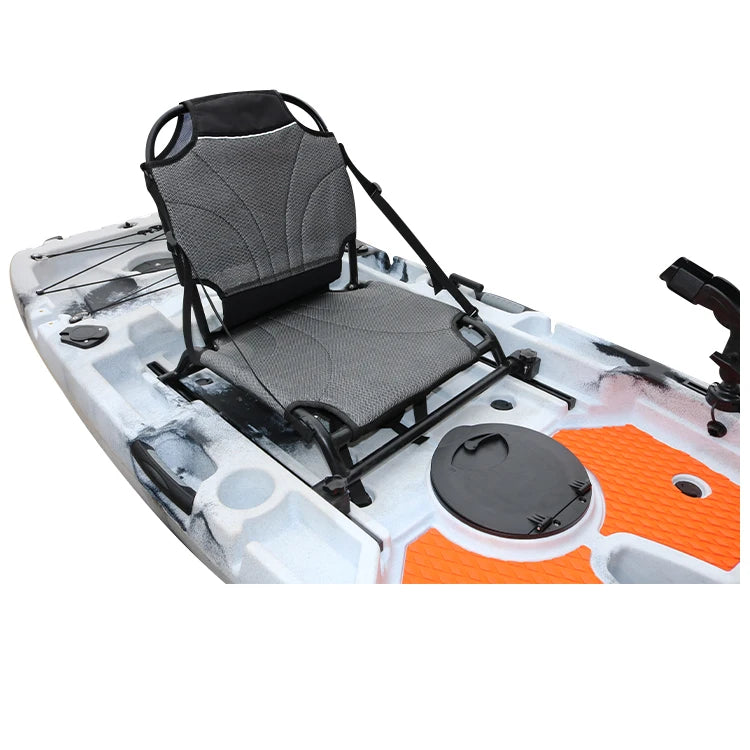 Beach Camp Kayak with Pedal Drive System and Accessories Sit on Top Fishing Canoe