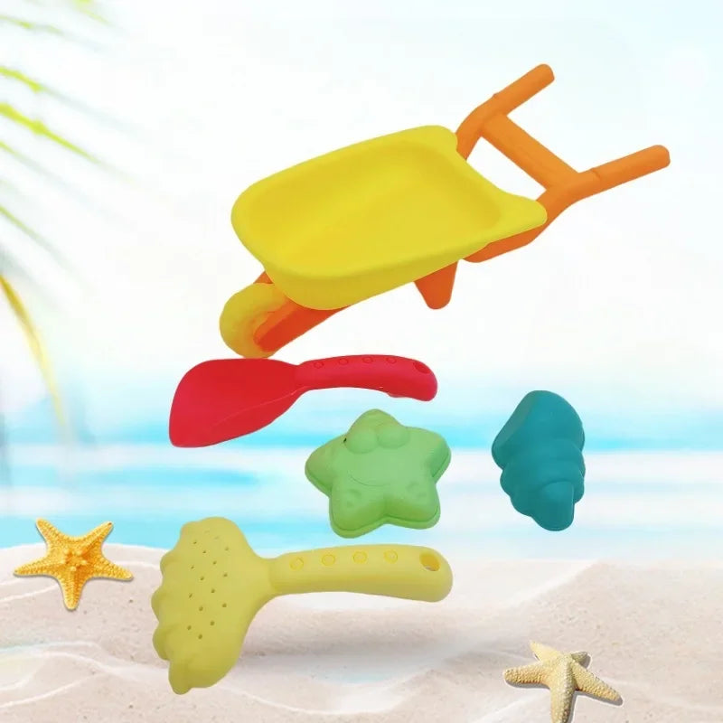 Beach Sand Play Set for Kids Shovel Molds Outdoor Toys for Family Summer Beach Trips Winter Snow Activities Nature Exploration