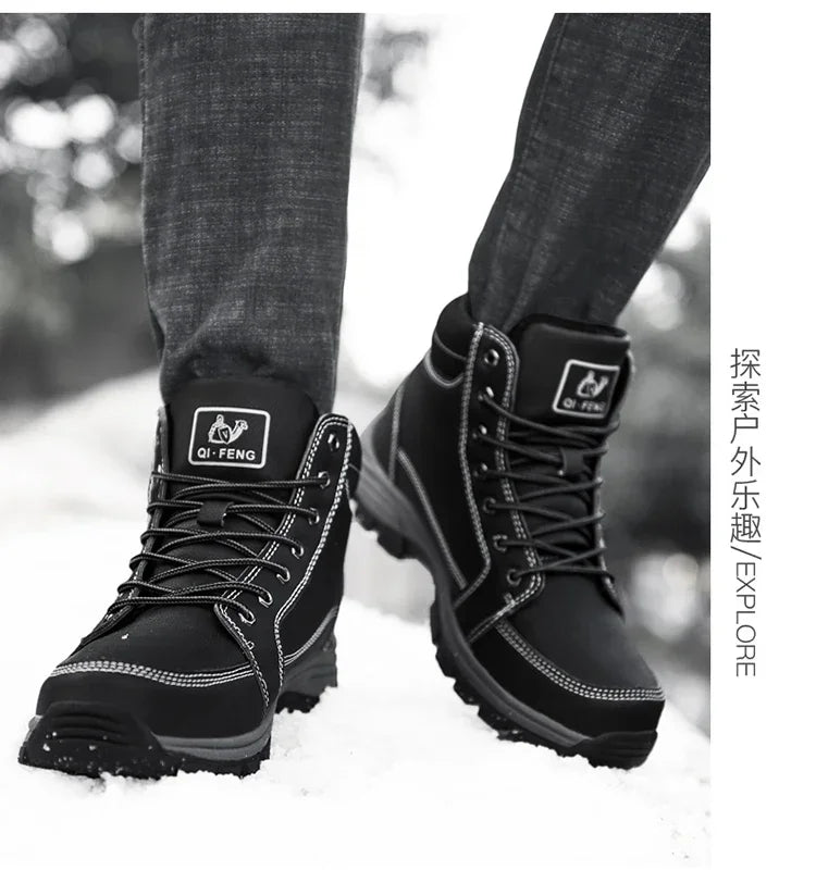 Men Hiking Boots Trekking Shoes Sneakers Outdoor Nonslip Mountain Climbing Hunting Boots Women Waterproof Wearable Tactical Boot