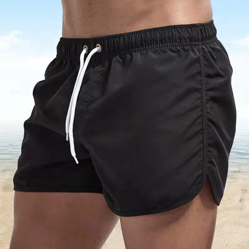 Beach Camp Men's Swim Shorts Swim Trunks Quick Dry Board Shorts Bathing Suit Breathable Drawstring With Pockets for Surfing Beach Summer