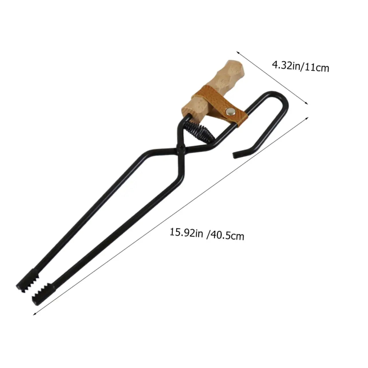 Beach Camp Fire Poker Camping Firewood Tongs Winter Fireplace Poker Camping Roasting Sticks Fire Pit Poker Picnic Portable Camping Supplies