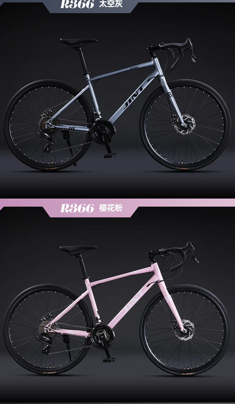 Beach Camp Road Bike Bicycle Youth Lightweight Ultralight Adult Men's27Speed Racing Women's Bicycle