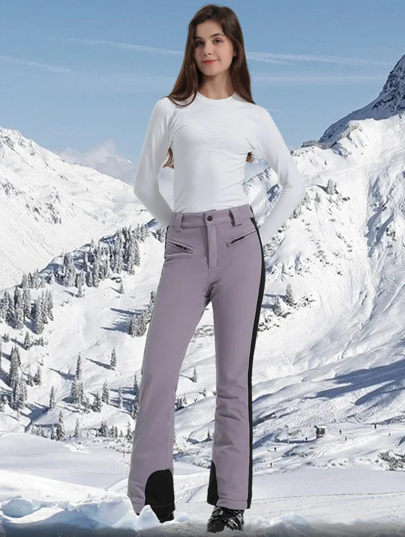 Beach Camp Female Slim Skiing Pants
