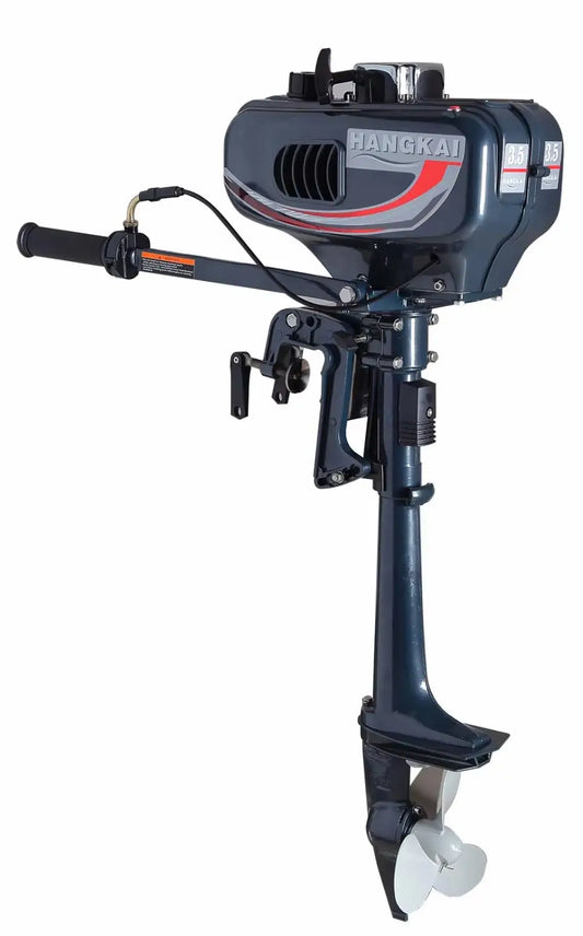 Beach Camp Hangkai Water Cooled 2 Stroke 3.5 HP Boat Engines Outboard Boat Motors (3.5 HP 2T)
