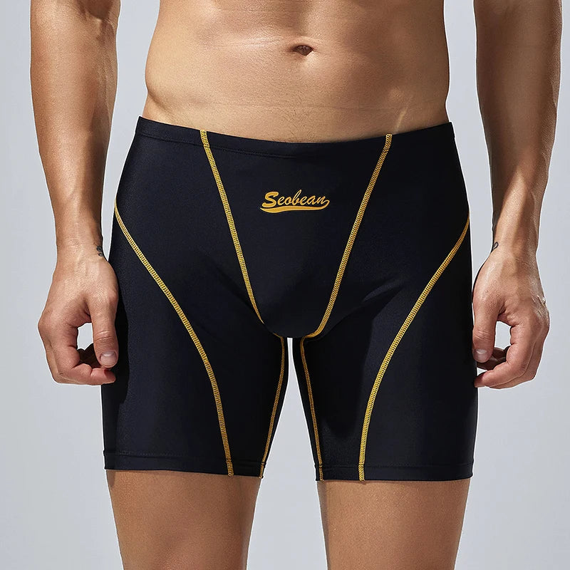 Beach Camp Men Swimsuits Swimwear Bathing Suit Man Fashion Rash Guard Big Size Swimming Trunks New Beachwear