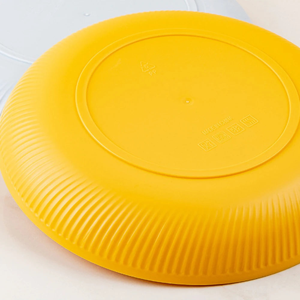 24Pcs Plastic Dining Plate Bowl Cup Tableware Set for 6 People Dinner Dessert Plate Set Outdoor Camping Party