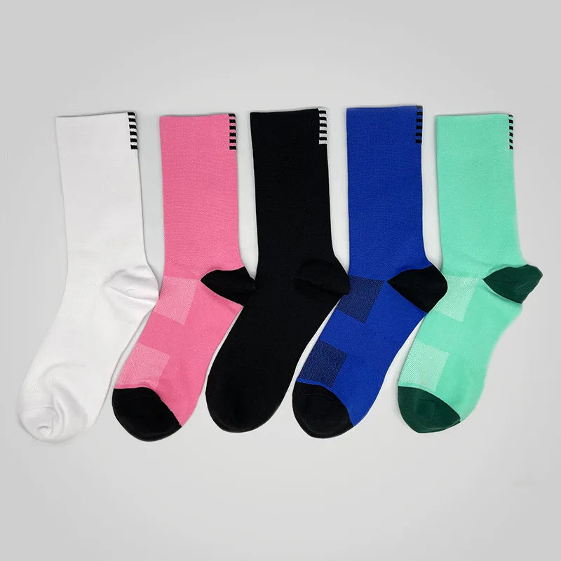 Beach Camp Cycling Socks Running Quick Dry Medium Cylinder Men and Women Sports Fitness in the Tube