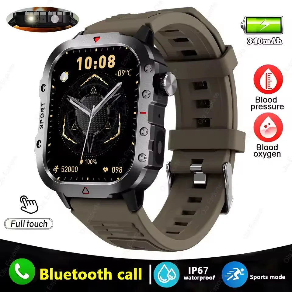 Beach Camp 2025 Smartwatch For New GPS Smart Watch Men 1.71 Inch HD Display GPS & Make/Receive Phone Calls 400mAh Battery Braceletes
