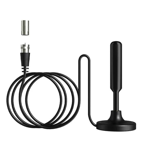 Beach Camp Portable TV Antenna 300cm Coax Cable Digital Receiving Antenna DVB-T DVB-T2 DAB Indoor Outdoor Digital HD Freeview Aerial