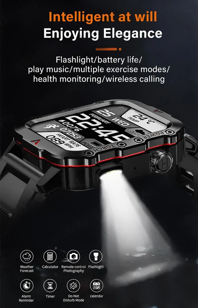 Beach Camp 2025 Smartwatch For New GPS Smart Watch Men 1.71 Inch HD Display GPS & Make/Receive Phone Calls 400mAh Battery Braceletes