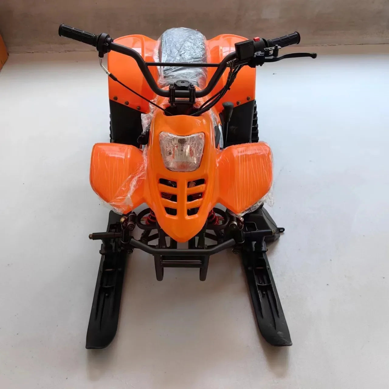 Beach Camp Snow Mobile 1700*600*500mm Track Snow Vehicle Tracked Wheeled 110CC Automatic (No Reverse Gear) 50KM/H For Children