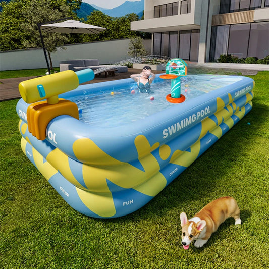 Beach Camp Inflatable Swimming Pool, Family Swimming, Pool Summer Swimming Pool, Indoor Swimming Pool, Outdoor Swimming Pool, Water Party