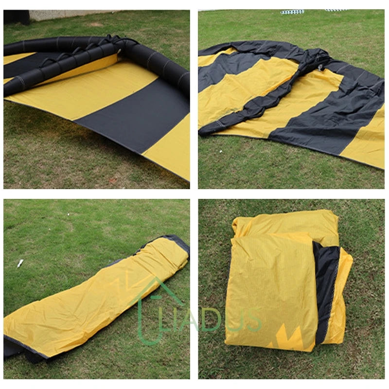 Beach Camp Inflatable Surfing Wind Wing Standing Upright Kite Unpowered Gliding Wing Hydrofoil Board Surfboard Handheld Water Sport