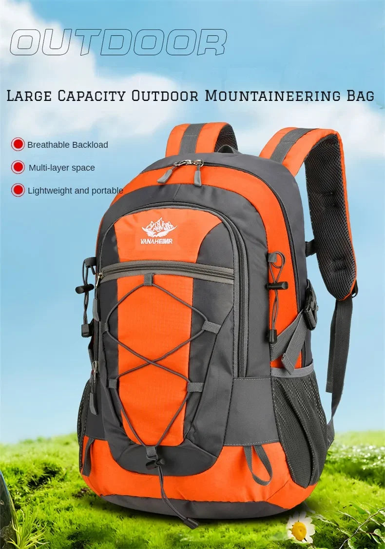 Lightweight Outdoor Hiking Bag Waterproof Hiking Backpack Large Capacity Travel Bag Hiking Cycling Backpack For Men And Women