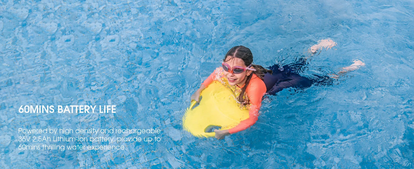 Beach Camp Portable Electric Kickboard Surfboard Swimming Sea Scooter Floating Jet Board Electric Surfboard Underwater Scooter for Kids