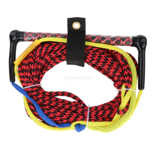 Beach Camp Water Skiing Rope Knee Board Wakeboard Surfing Tow Trow Ropes Line Tow Harness Rope with Handle Wakeboard Boat