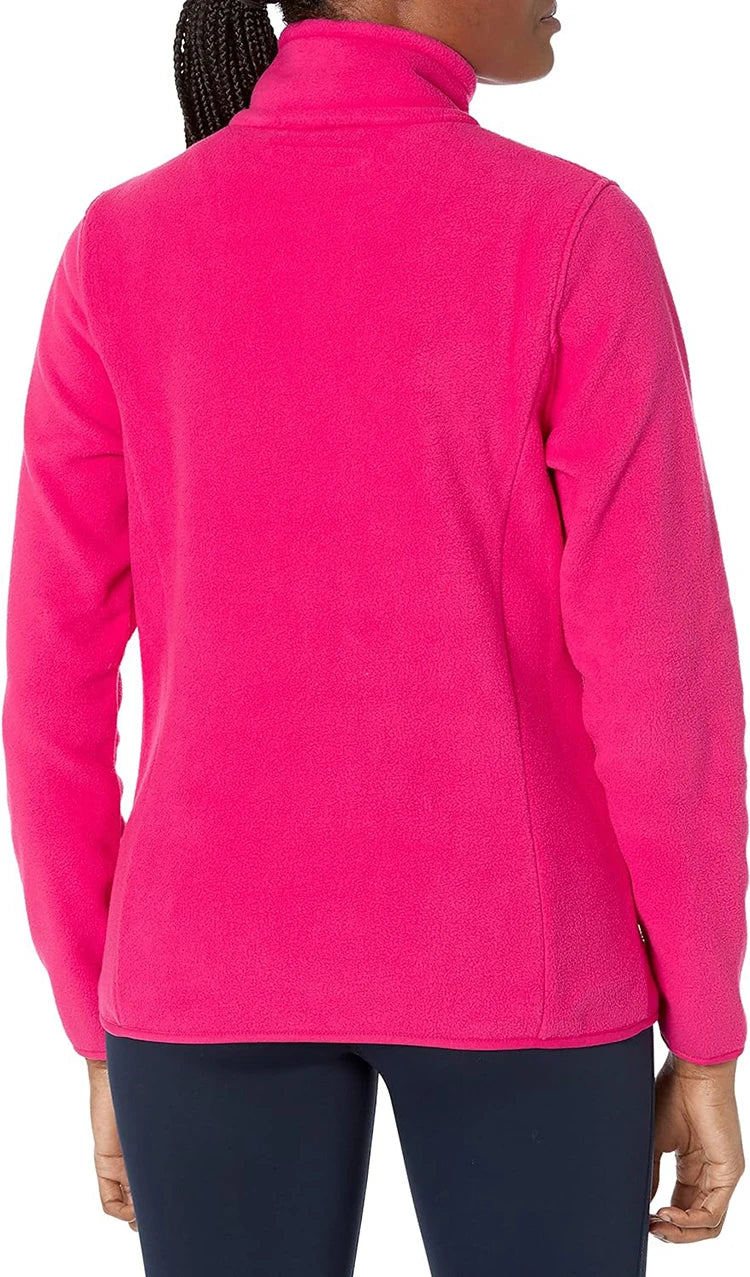 Beach Camp Women's Winter Coat with Full Zipper, Warm, Soft, Lightweight, Suitable for Camping, Running, Cycling, Outdoor Travel,